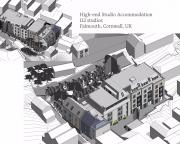 High-end Studio Accommodation, 112 studios, Falmouth, Cornwall, UK